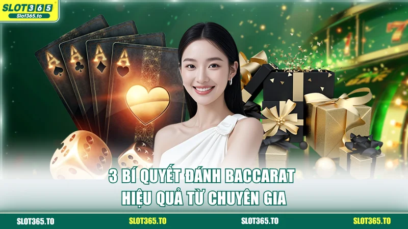 Hướng Dẫn Chơi Baccarat SLOT365 Từ Luật Đánh Cơ Bản 4 3 bí quyết đánh baccarat hiệu quả từ chuyên gia