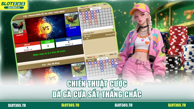 Chiến thuật cược đá gà cựa sắt thắng chắc