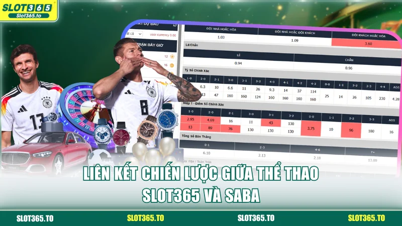 Liên kết chiến lược giữa thể thao SLOT365 và SABA