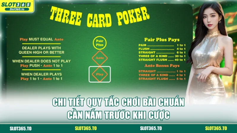Chi tiết quy tắc chơi bài chuẩn cần nắm trước khi cược